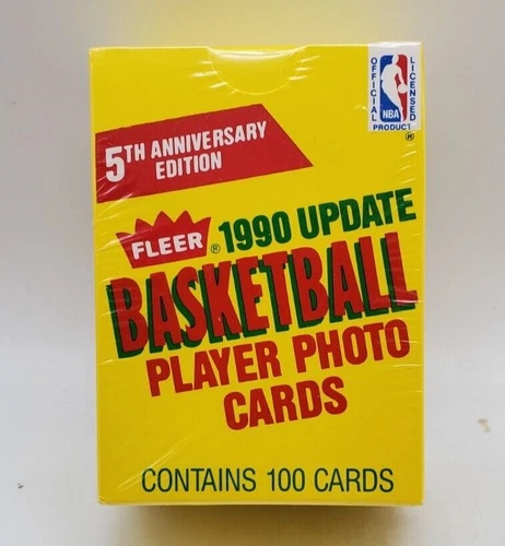 1990 Fleer アップデート バスケットボール ボックスセット (1) Petrovic RC、Payton RC、工場未開封｜トレーディングカード　ラフテル 44,880円