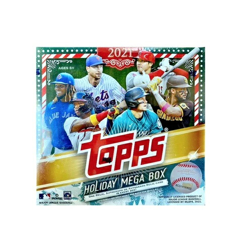 2021 Topps MLB ベースボールトレーディングカード ホリデーメガボックス - *工場未開封*｜トレーディングカード　ラフテル