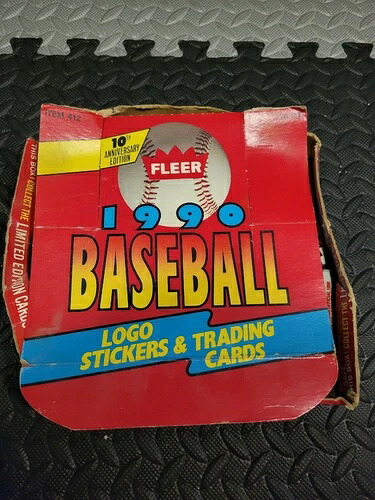 1990 Fleer ベースボール チェロ ボックス 11 未開封パック。|トレーディングカード ラフテル