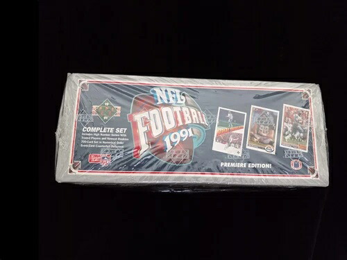 1991 Upper Deck NFL フットボール 700 枚のカード工場未開封ボックス セット - プレミア エディション。｜トレーディングカード　ラフテル