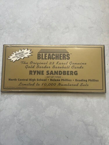 Ryne Sandberg BLEACHERS LE 23 Karat カード（ボーナスプロモカード付き）工場未開封｜トレーディングカード　ラフテル 44,880円