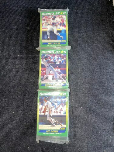 スコア 1992 ライジング スターズ ベースボールカード 3パック 未開封｜トレーディングカード　ラフテル
