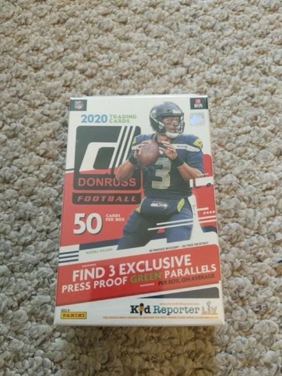 2020 Donruss NFL ハンガーボックス 1個 - レッド Target限定、新品、未開封｜トレーディングカード　ラフテル