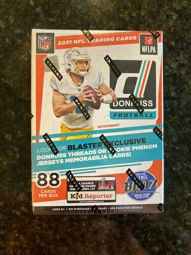 2021 Panini Donruss NFL フットボール ブラスターボックス 88枚入り 新品未開封｜トレーディングカード　ラフテル