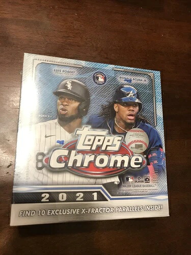 2021 Topps Chrome Baseball Mega Box 新品、工場未開封!｜トレーディングカード　ラフテル