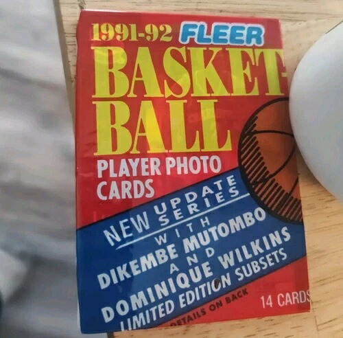 Fleer 1991-1992 バスケットボール ラリー・ジョンソン ルーキー シールズ・イン・パック｜トレーディングカード　ラフテル