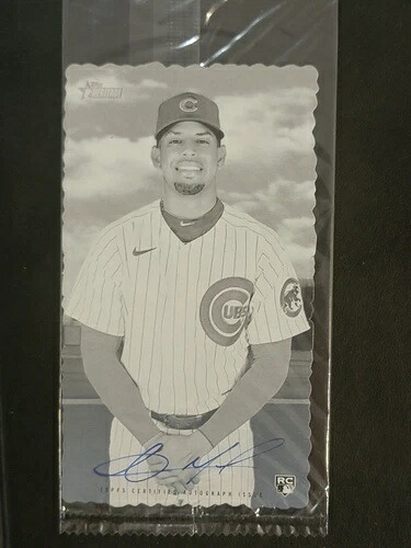 2023 Topps Heritage CHRISTOPHER MOREL デッケルエッジ ボックストッパー カブス RC オート SSP｜トレーディングカード　ラフテル