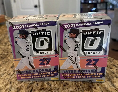 2 個セット - 2021 Panini Optic Baseball ファクトリーシール ブラスター ボックス - ピンク パラレル!｜トレーディングカード　ラフテル 44,880円