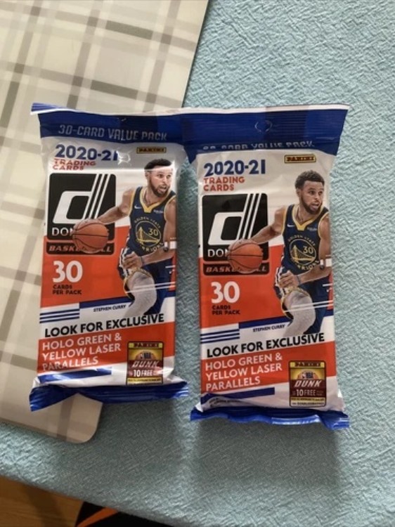 **2個セット** 工場未開封 2020-2021 NBA パニーニ DONRUSS ファットパック (2～3日で発送)｜トレーディングカード　ラフテル