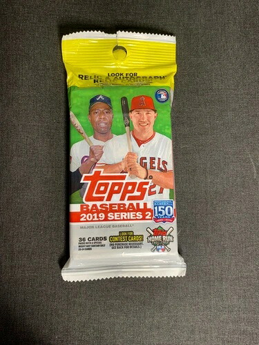 2019 Topps シリーズ2 ファットパック 36枚 新品 / 工場未開封｜トレーディングカード　ラフテル