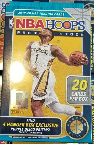 2019-20 パニーニ NBA フープス プレミアム ストック ハンガー ボックス 未開封。｜トレーディングカード　ラフテル