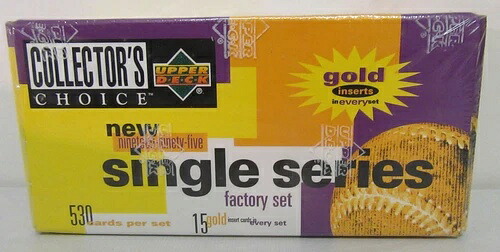 1995年 Upper Deck Collectors Choice シングルシリーズ 工場未開封 530枚セット｜トレーディングカード　ラフテル