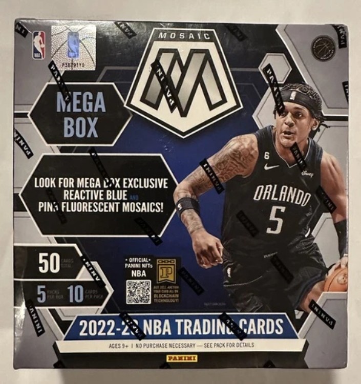 2022-23 パニーニ モザイク NBA バスケットボール メガボックス (新品、工場未開封)|トレーディングカード ラフテル