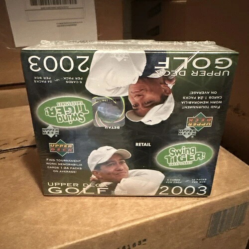 2003年 Upper Deck Golf 工場未開封 リテールボックス｜トレーディングカード　ラフテル