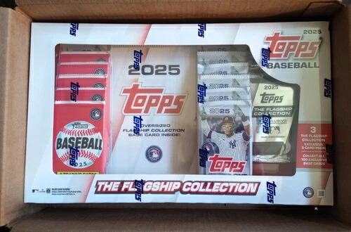 新品/未開封 - 2025 Topps: The FLAGSHIP Collection MLB Box シリーズ1/Heritageを含む｜トレーディングカード　ラフテル