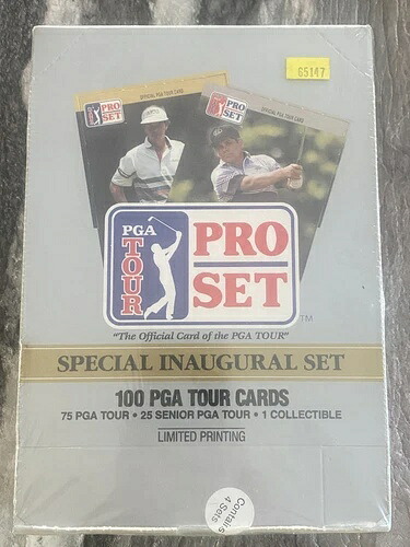 1990年プロセットスペシャル PGAゴルフ工場限定の4セット入り密封ボックス|トレーディングカード ラフテル