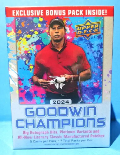 2024 Upper Deck GOODWIN CHAMPIONS ファクトリーシール ブラスター 2ボックスロット、2ボックス｜トレーディングカード　ラフテル