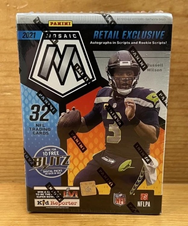 2021 パニーニ モザイク NFL フットボール ブラスターボックス 32枚入り 工場未開封｜トレーディングカード　ラフテル