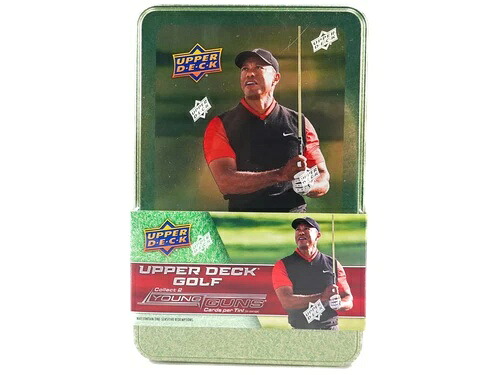 2024 Upper Deck ゴルフ ティン 9パック/缶、カード8枚/パック 工場未開封|トレーディングカード ラフテル
