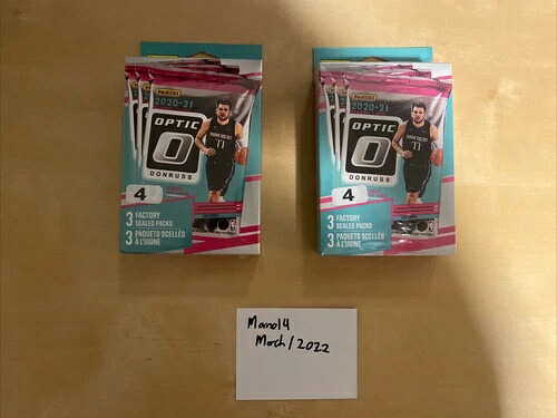 2021 Panini Donruss Optic NBA ハンガーボックス 新品 工場未開封 2個セット!|トレーディングカード ラフテル