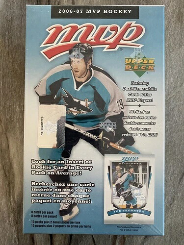 2006-07 UD MVP ホッケー 12 パック 密封ブラスター ボックス Evgeni Malkin +++ ルーキー｜トレーディングカード　ラフテル