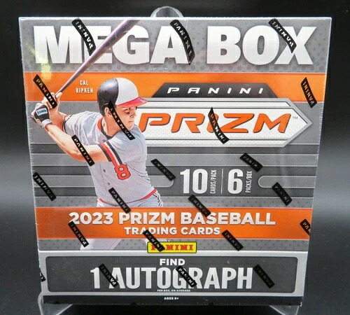 2023 パニーニ プリズム ベースボール 工場未開封メガボックス、1箱にオート1枚入り｜トレーディングカード　ラフテル