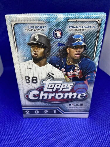 2021 Topps Chrome MLB ベースボール ブラスター ボックス - 工場未開封 - 新品|トレーディングカード ラフテル