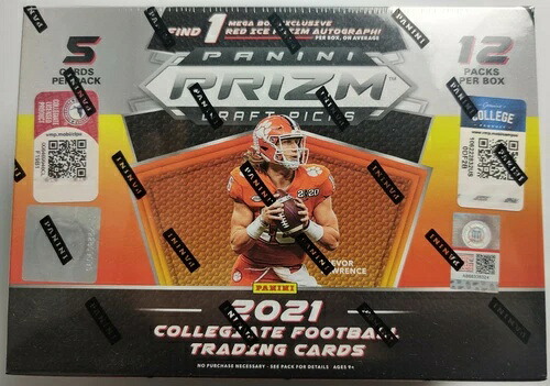 2021年 パニーニ プリズム ドラフトピック NFLフットボール メガボックス ターゲット レッドアイス 新品未開封｜トレーディングカード　ラフテル