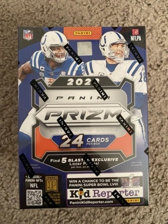 2023 Panini Prizm NFL フットボール ブラスター ボックス 工場未開封 新品! Lazer Prizms!｜トレーディングカード　ラフテル