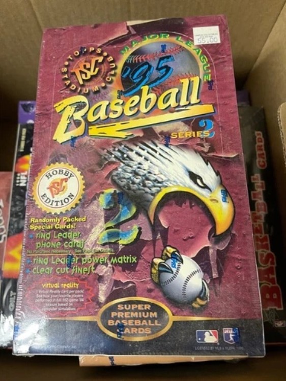 1995 Topps スタジアムクラブ - MLB - シリーズ2 ホビーエディション 工場未開封ボックス 新品｜トレーディングカード　ラフテル 44,880円