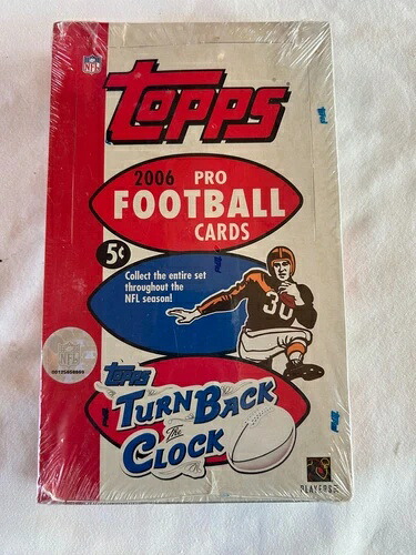 2006 Topps Football Turn Back the Clock 未開封 工場封印 ニッケルパック ボックス｜トレーディングカード　ラフテル