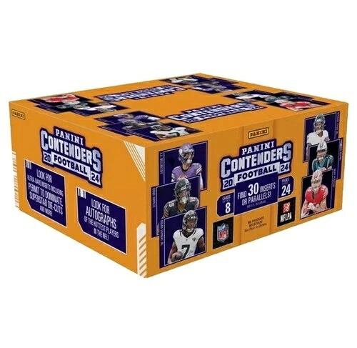 2024 Panini Contenders フットボール リテール 工場未開封ボックス 8カード/24パック｜トレーディングカード　ラフテル