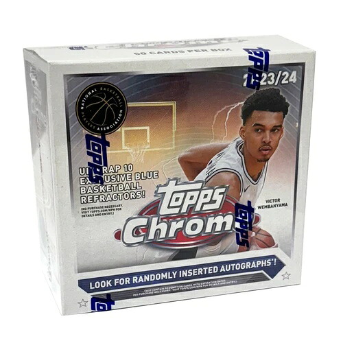 2023-24 Topps Chrome NBA バスケットボール 工場未開封 メガモンスターボックス|トレーディングカード ラフテル