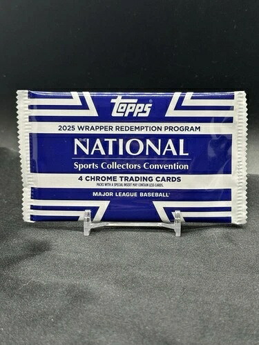 2025 Topps NSCC ナショナル ラッパー リデンプション ボウマン ベースボールパック 未開封｜トレーディングカード　ラフテル