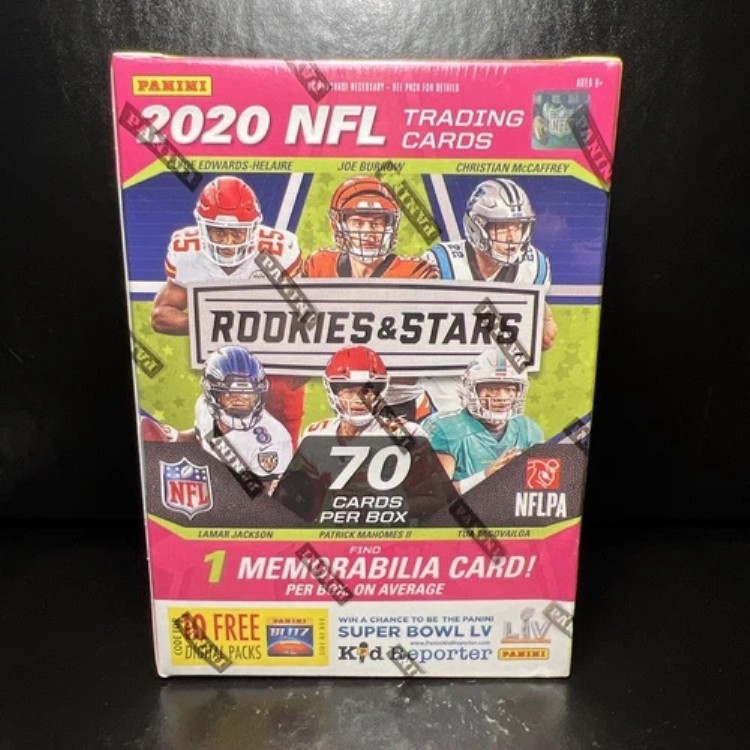 2020年 パニーニ NFL ルーキーズ&スターズ フットボール ブラスターボックス 工場未開封|トレーディングカード ラフテル