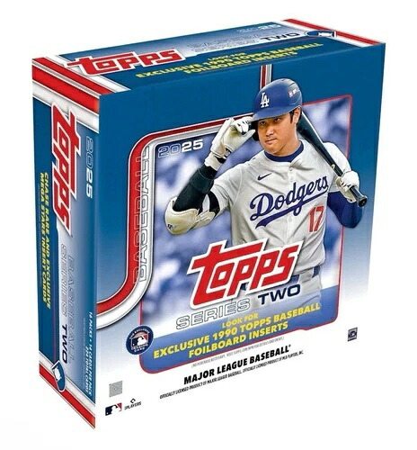2025 Topps シリーズ2 MLB ベースボール メガボックス 新品 工場未開封 - 在庫あり|トレーディングカード ラフテル