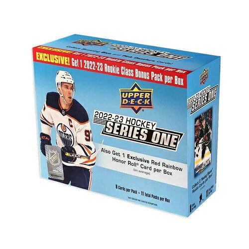 Upper Deck 2022-23 シリーズ 1 ホッケー メガ ボックス 工場未開封 新ベニエ ルーキー|トレーディングカード ラフテル