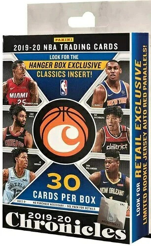 Panini Chronicles 2019-20 バスケットボール ハンガーボックス 新品未開封 Ja Morant Zion RC|トレーディングカード ラフテル