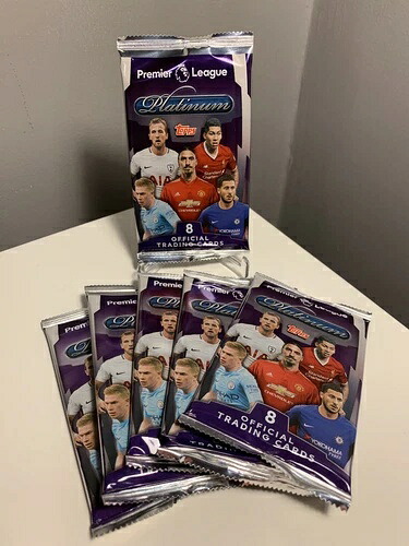 2016 Topps Platinum Premier League Hobby Pack Lot (6) - オート？レリック？#&rsquo;d インサート？｜トレーディングカード　ラフテル