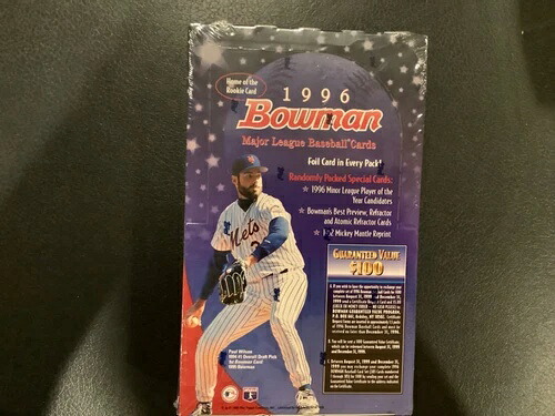 1996年 Bowman Baseball Hobby 工場未開封 - 24パック|トレーディングカード ラフテル