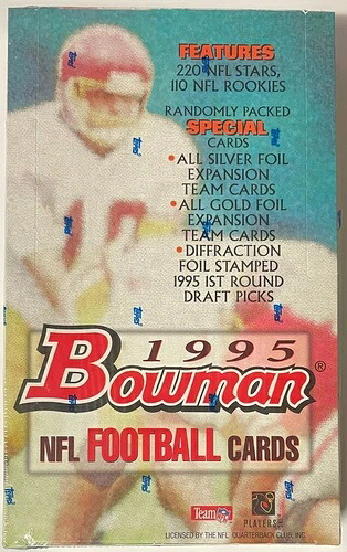 1995年 Bowman NFL フットボール HOBBY 工場未開封ボックス 24個パック/10 CPP McNair RC|トレーディングカード ラフテル