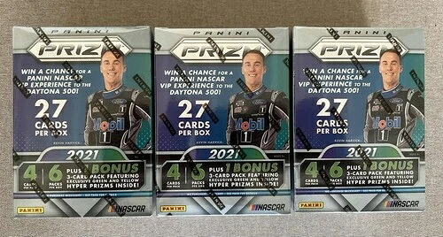 2021年 パニーニ プリズム NASCAR レーシング ファクトリーシール ブラスターボックス 3個セット|トレーディングカード ラフテル