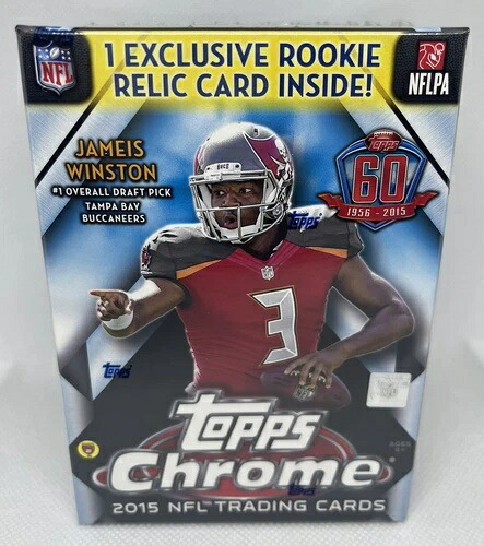 2015 Topps Chrome Football 未開封 ブラスターボックス|トレーディングカード ラフテル