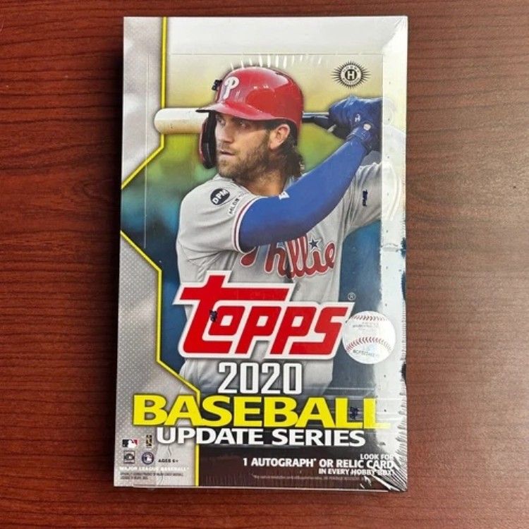 2020 Topps アップデート ベースボール ファクトリーシール ホビーボックス｜トレーディングカード　ラフテル