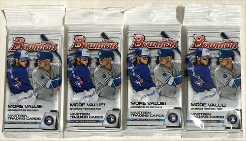 2020年 Bowman MLB 野球ジャンボカード 19枚入り ファットパック ロット4 新品 工場未開封｜トレーディングカード　ラフテル 48,840円