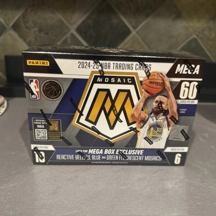 2024-25 パニーニ モザイク NBA バスケットボール メガボックス 工場未開封|トレーディングカード ラフテル