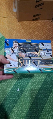 2023-24 パニーニセレクト NBA バスケットボール メガボックス シール付き (ターゲット) パープル クラックドアイス｜トレーディングカード　ラフテル