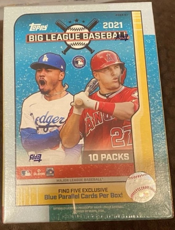2021年 Topps The Show Down ビッグリーグ ベースボール ブラスターボックス 工場未開封 新品｜トレーディングカード　ラフテル