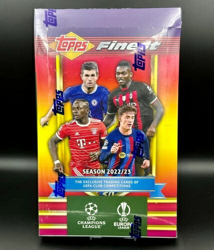 楽天市場】SOCCER 2022-23 CHROME UEFA CLUB COMPETITIONS HOBBY BOX