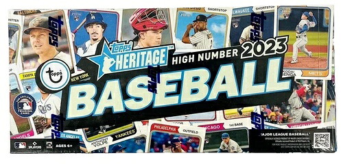 2023 Topps Heritage High # ホビーベースボール 工場未開封ボックス 24パック入り｜トレーディングカード　ラフテル 48,840円